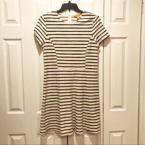 Joe Fresh Fit and Flare Striped Dress 12 - Picture 2 of 6